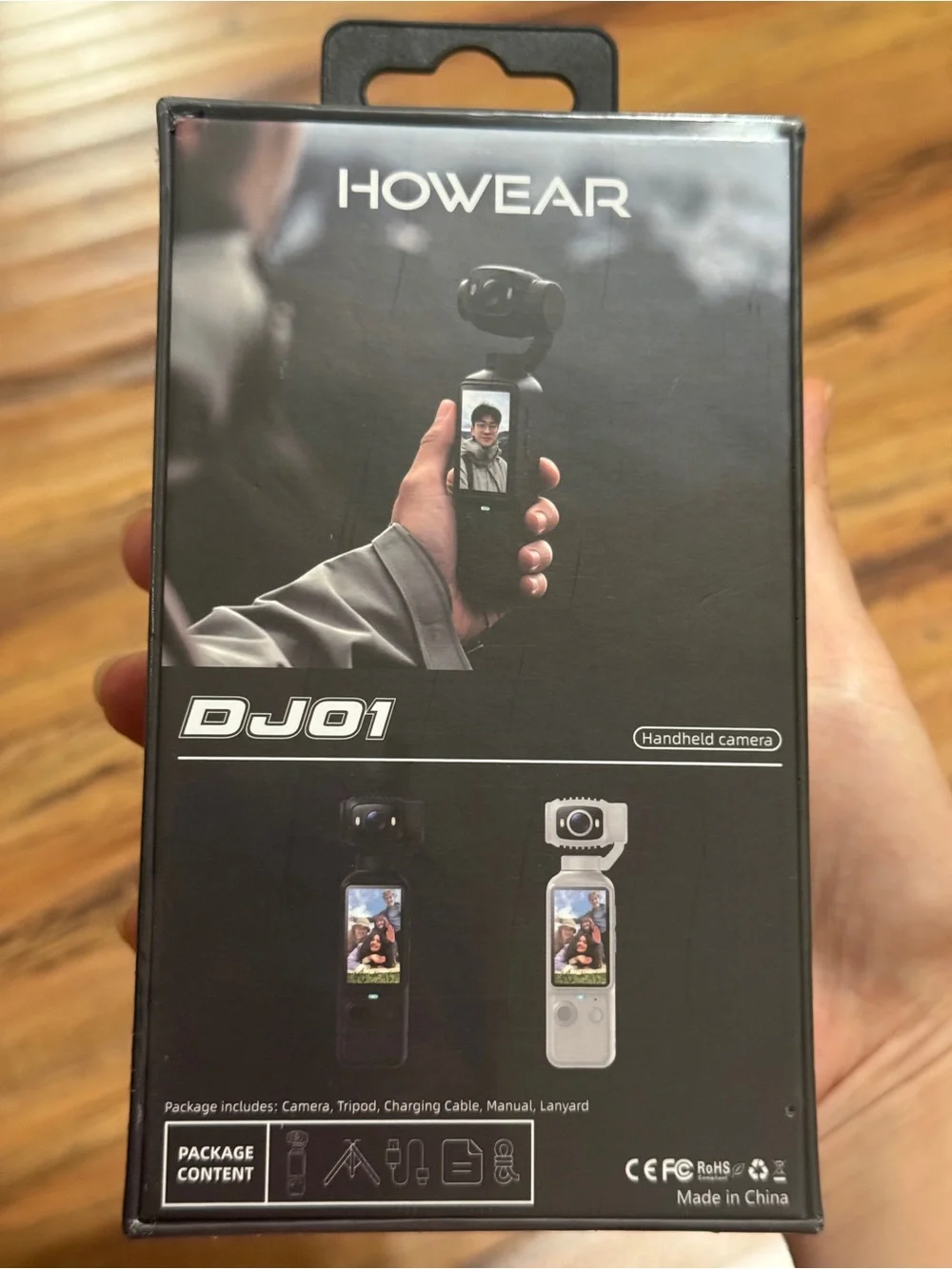 Handheld 4K camera